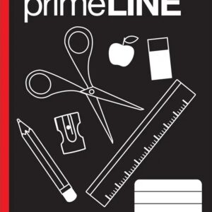 Primeline Hard Cover Counter Book 2 Quire Feint & Margin A4 192 Page W531