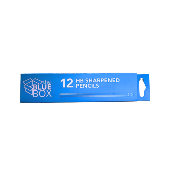 The Blue Box Graphic Sharpened Pencils 12's