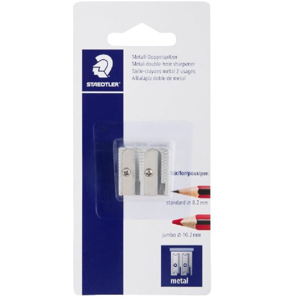 Staedtler Metal Double-Hole Sharpener